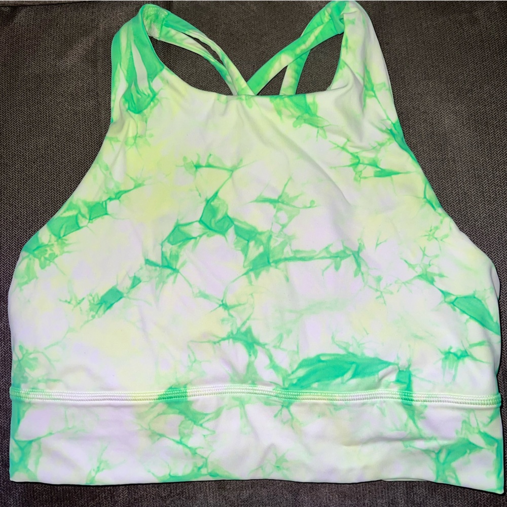 lululemon high neck longline energy bra (b-d)